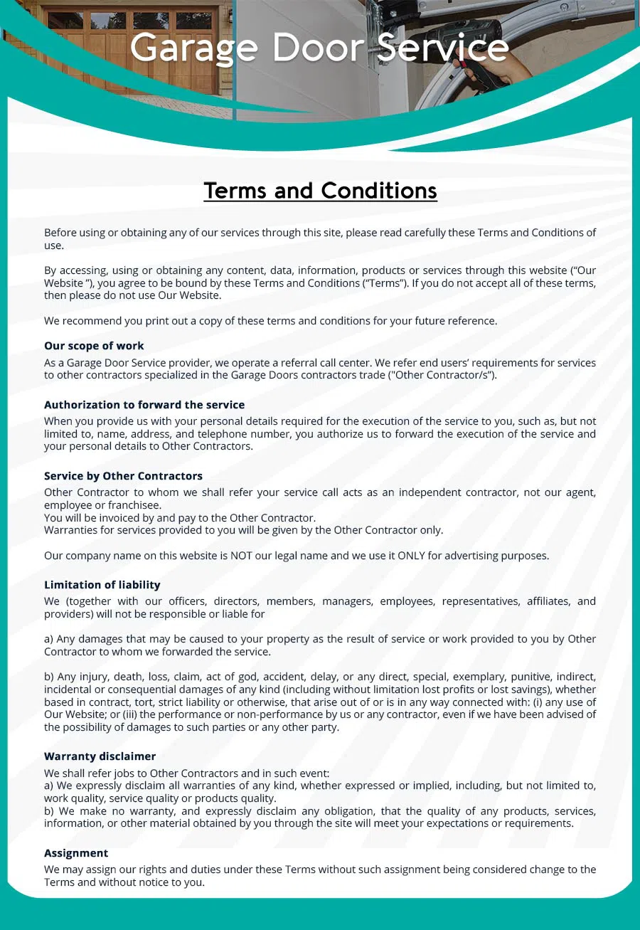 Garage Door Mobile Service Repair Las Vegas, NV 702-646-1657